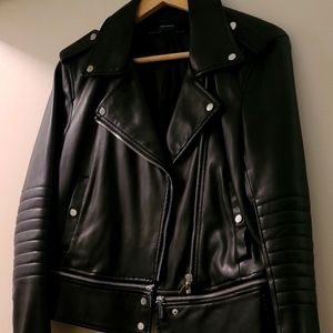 Zara Faux Leather Jacket